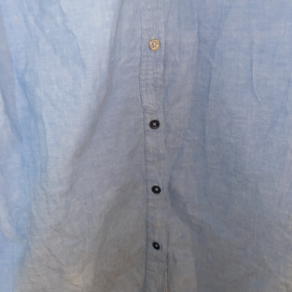 Rag & Bone Chambray Denim Button Down Dress SZ 2 - Picture 4 of 6